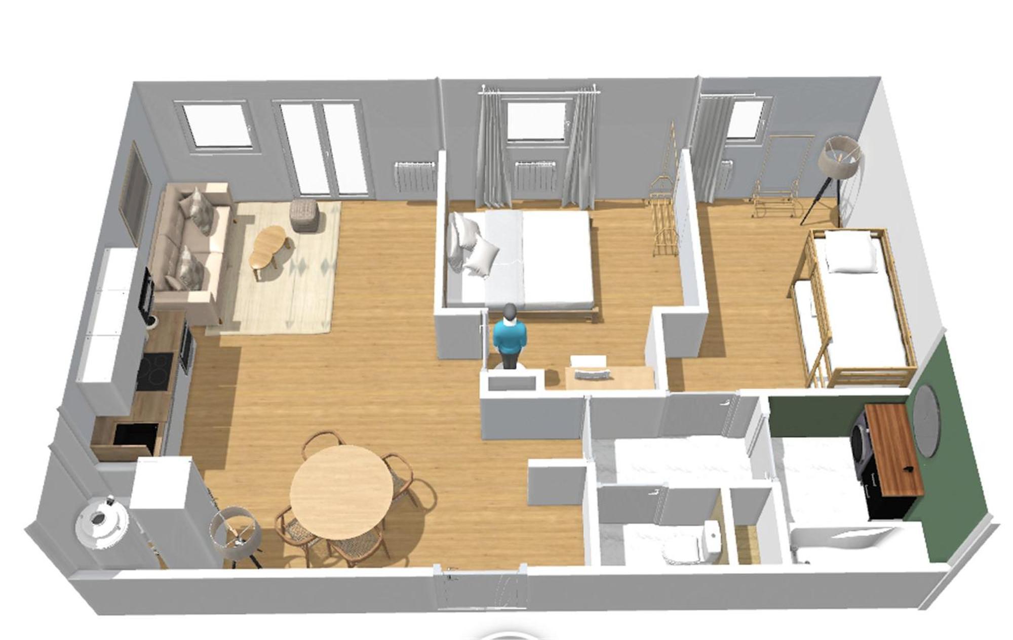Zenitude-T3-Terrasse-Parking Daire Agen Dış mekan fotoğraf